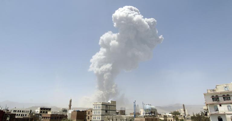 استهداف معاقل الحوثيين شمال اليمن