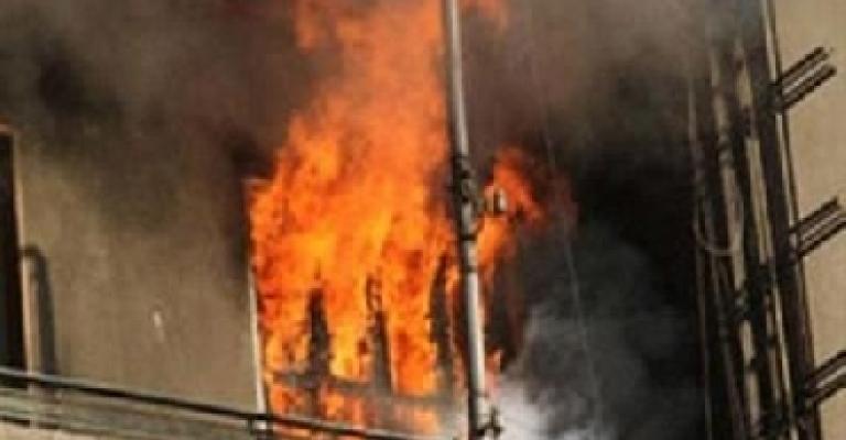 إصابة 9 بحريق في عمّان