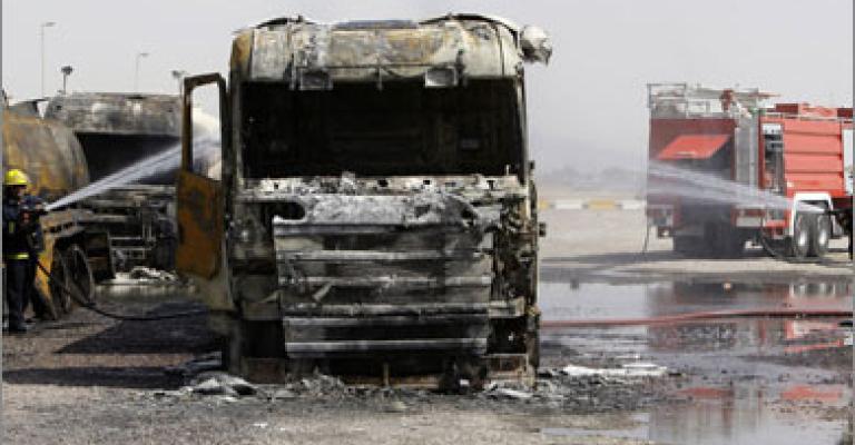 مقتل العشرات في انفجار شاحنة ببغداد