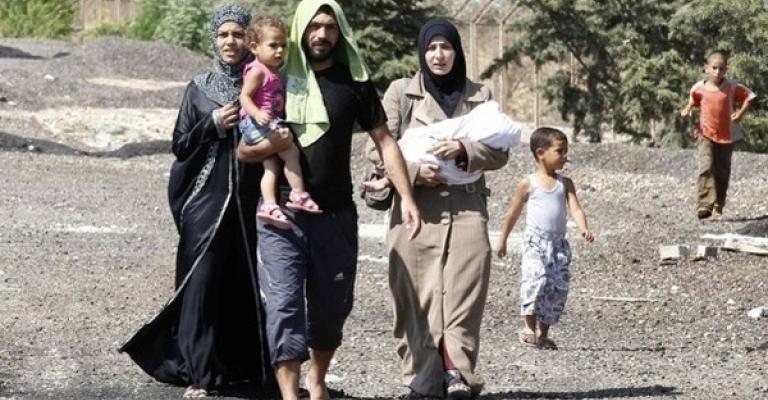 162 لاجئاً سوريا يدخلون المملكة