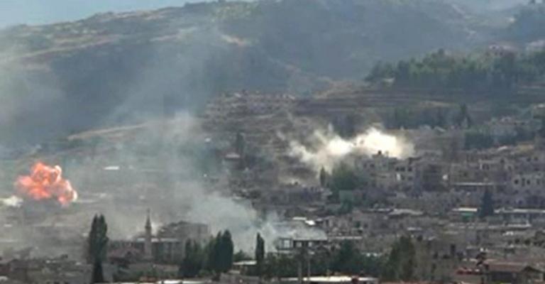 استئناف قصف مدينة الزبداني في سورية