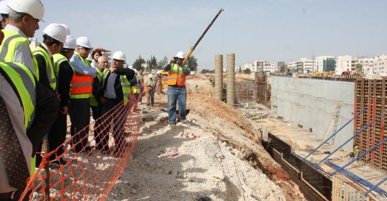 الأمانة : إنجاز الوصلة المرورية ضمن مشروع كوريدور عبدون نهاية العام