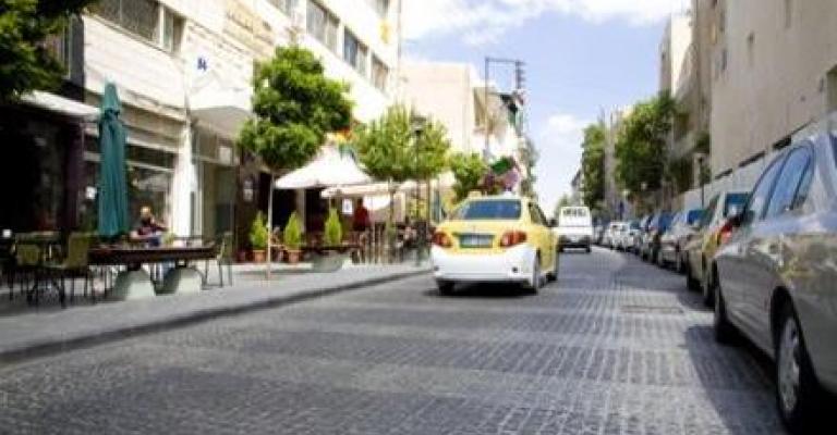 الانتهاء من تأهيل شارع الرينبو