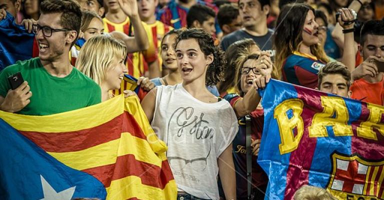 برشلونة مهدد بالإقصاء من الليغا في حال انفصال إقليم كاتالونيا- تقرير صوتي