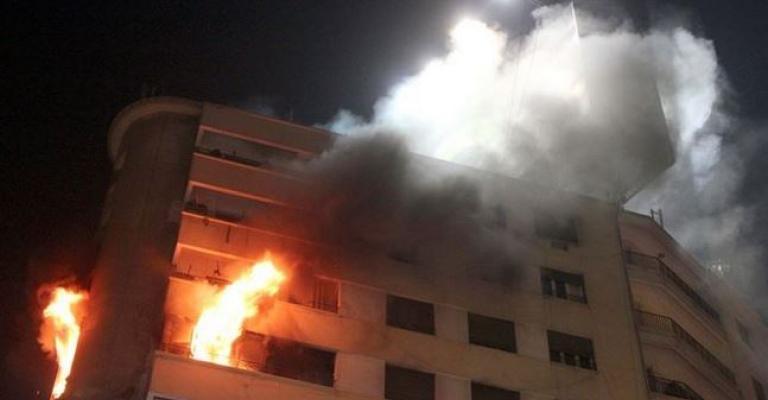 إصابة 3 بحريق في إربد