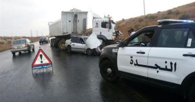 3 إصابات بحادث في إربد