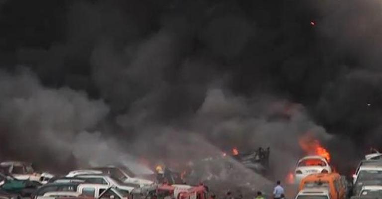 الدفاع المدني يروي تفاصيل انفجار جمرك عمّان