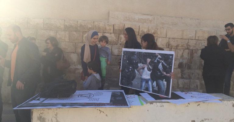 وقفة أمام مبنى الأمم المتحدة احتجاجاً على تعاقدها مع شركة أمن