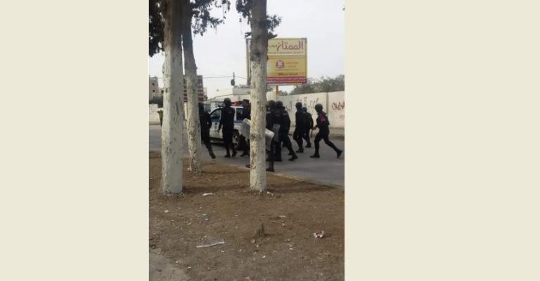 الأمن يفض اعتصام طلبة التوجيهي بإربد