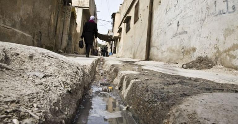 خطة طوارئ في المخيمات الفلسطينية لمواجهة الشتاء