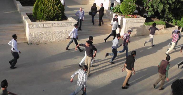 إصابة بإطلاق نار في جامعة الزيتونة