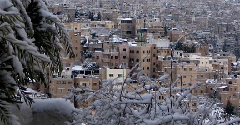 الثلوج تعم عمّان الجمعة الثلوج تعم عمّان الجمعة