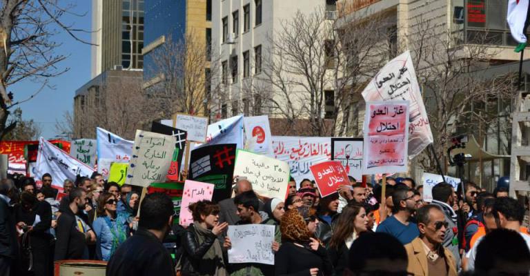 "إسقاط اتفاقية الغاز الإسرائيلي" تستنكر التضييق على مناهضي التطبيع "إسقاط اتفاقية الغاز الإسرائيلي" تستنكر التضييق على مناهضي التطبيع