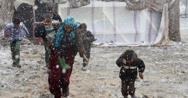 ‎ إطلاق حملة "زملوني" في مخيمات اللجوء العشوائية