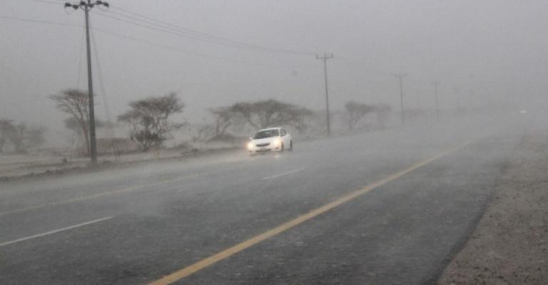 أجواء باردة وهطولات مطرية غزيرة