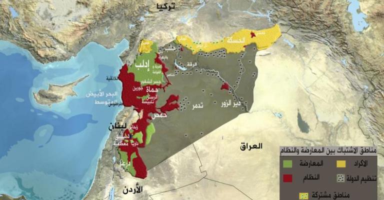 الأكراد يعلنون نظاما فدراليا شمال سورية