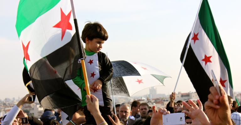ذكرى "الثورة" السورية حاضرة في الزعتري
