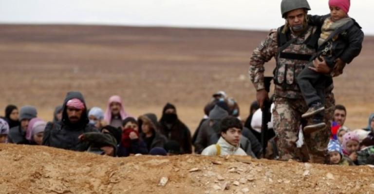 دخول 104 لاجئين سوريين للأردن