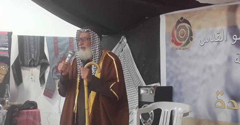 فريق "مرابطو القدس" بالزرقاء يحيي ذكرى النكبة