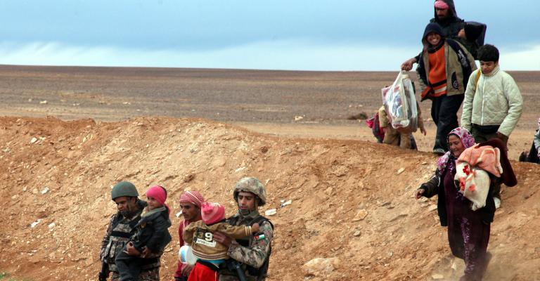 دخول 162 لاجئا سوريا لأراضي المملكة