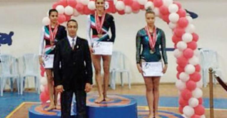 (19) ميدالة ملونة حصيلة المشاركة في بطولة العرب للجمباز – تقرير صوتي