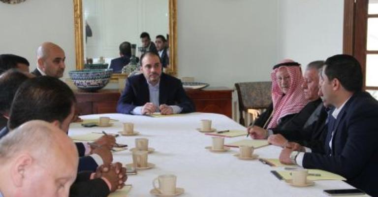 الأمير علي يلتقي رؤساء أندية المحترفين
