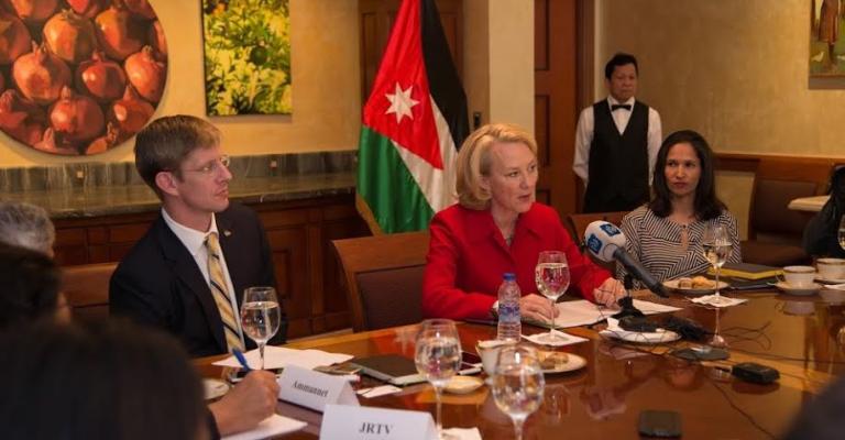 السفيرة الأمريكية: الأردن دولة مفضلة للحزبين