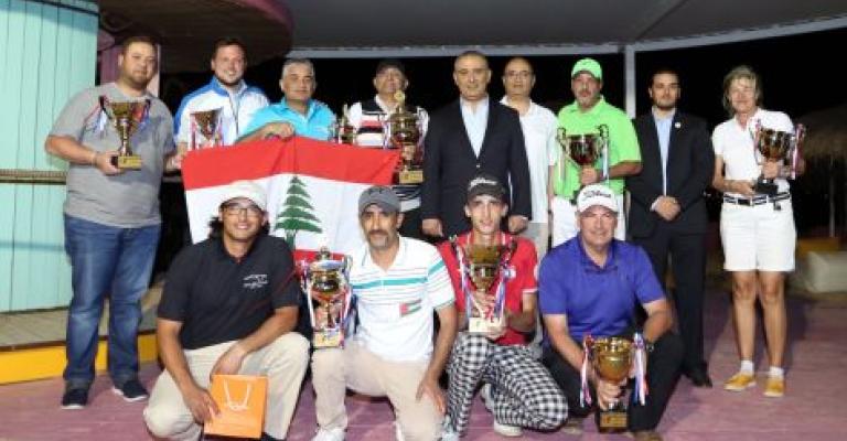 اللبناني "رشيد" يحقق لقب بطولة الأردن المفتوحة للجولف