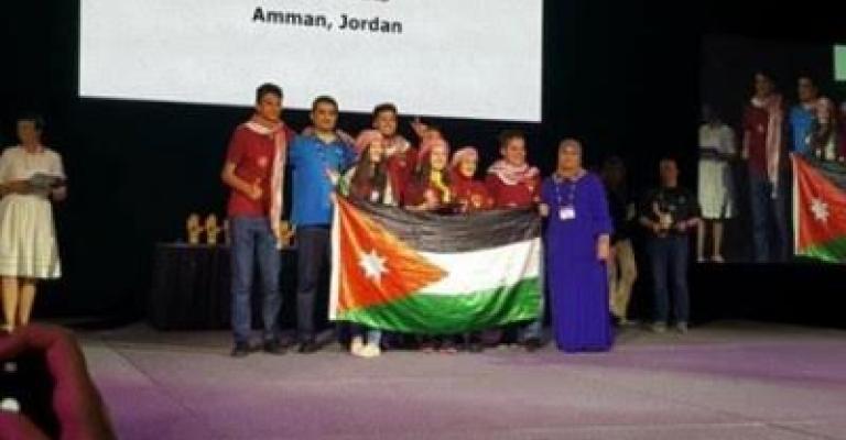 فريق أردني يفوز ببطولة العالم للروبوت