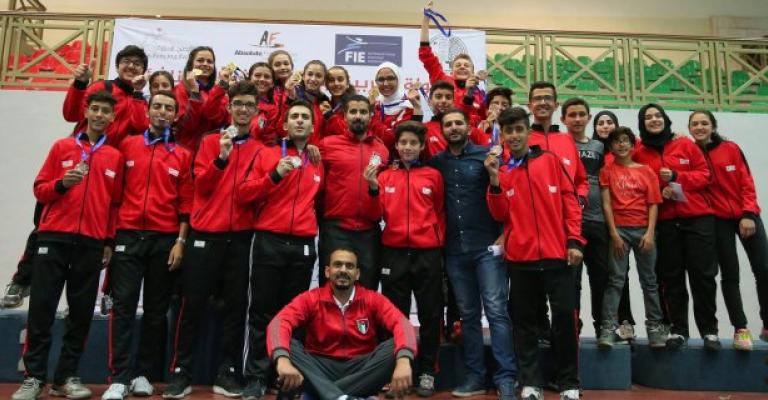 ختام البطولة العربية للمبارزة في الأردن