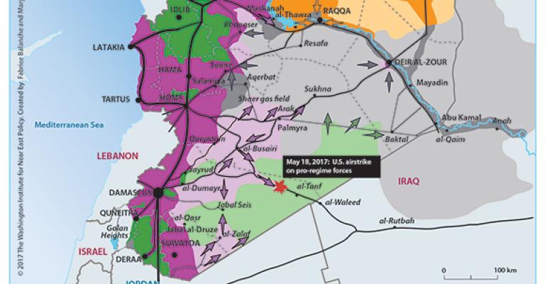 معهد واشنطن:تنامي خطر اندلاع مواجهة دولية في البادية السورية