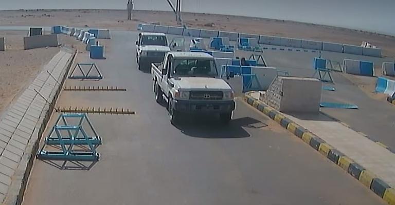 الجيش ينشر فيديو حادثة الجفر