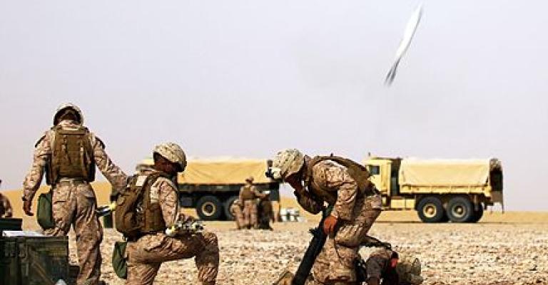 الجيش يتسلم سلاح هاون أمريكي لحماية الحدود