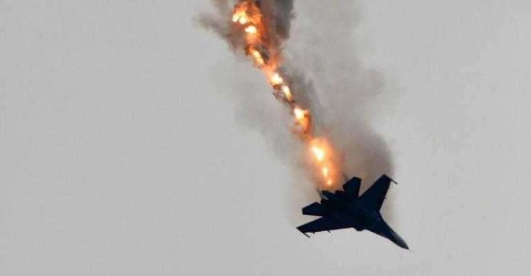 سقوط طائرة حربية سورية قرب الحدود الأردنية