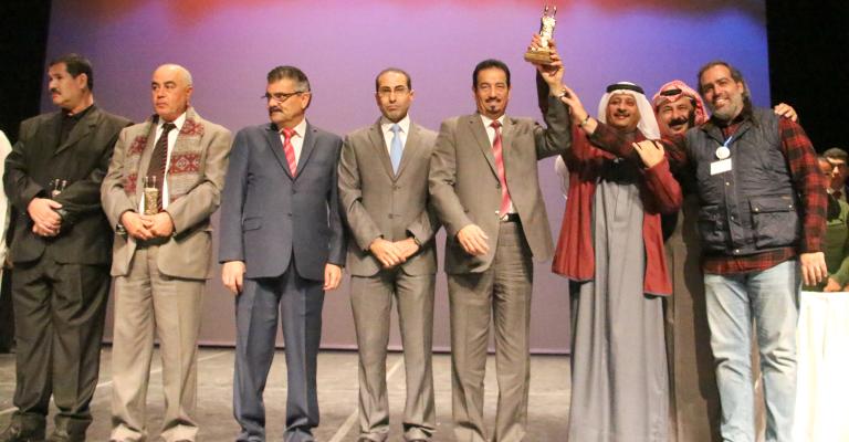 "عطسة" تفوز بالجائزة الذهبية لمهرجان الأردن المسرحي