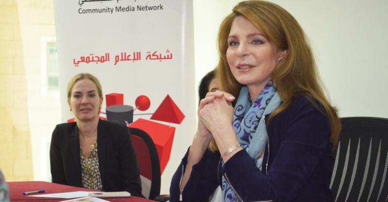 مؤسسة الملك حسين وشبكة الإعلام المجتمعي يوقعان اتفاق تعاون بحضور الملكة نور