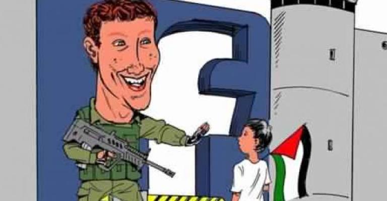 حملة ضد فيسبوك لمحاربته المحتوى الفلسطيني