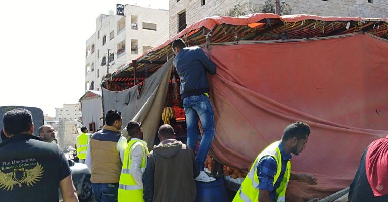 فرق الأمانة تنفذ 224 حملة لإزالة البسطات الشهر الماضي