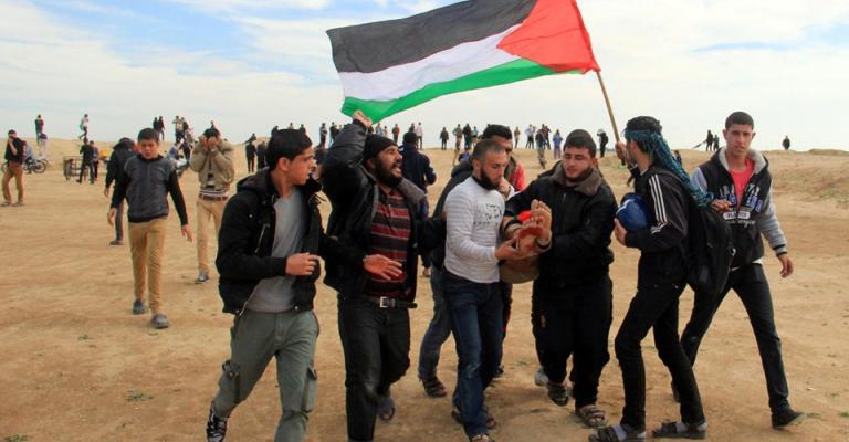 100 قناص إسرائيلي لصد مسيرة العودة في غزة