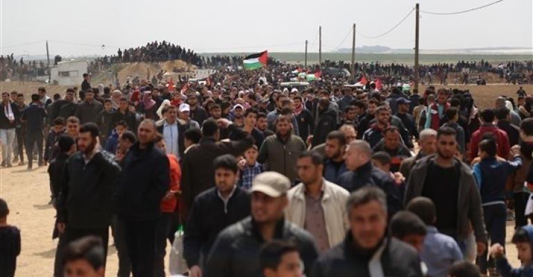 41 شهيدا ومئات الجرحى برصاص قوات الاحتلال في غزة (مباشر)