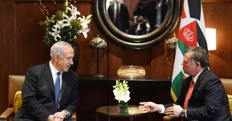 إعلام إسرائيل يربط لقاء عبد الله-نتنياهو بخطة سلام أمريكية