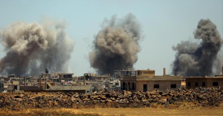 الصليب الأحمر: العنف يحيق بعشرات الآلاف من المدنيين في درعا