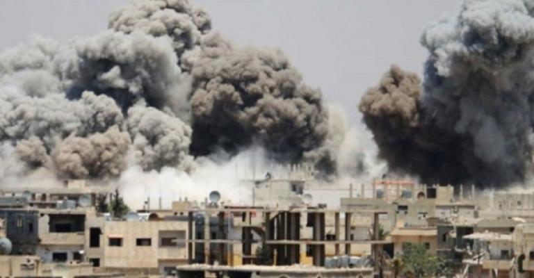 أصوات انفجارات في درعا تهز القرى الحدودية الأردنية (شاهد)