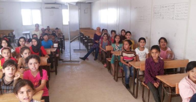 اليونيسف توضح أسباب فصل مساعدي المدرسين في الزعتري