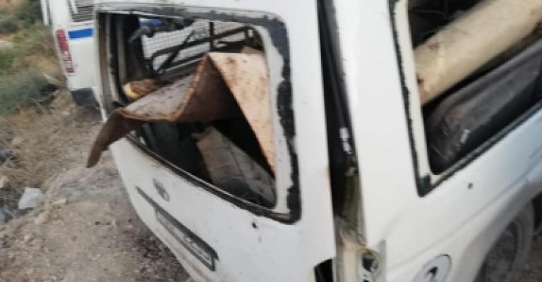 الداخلية : حادث انفجار "مركبة الدرك" في الفحيص ناتج عن عمل ارهابي