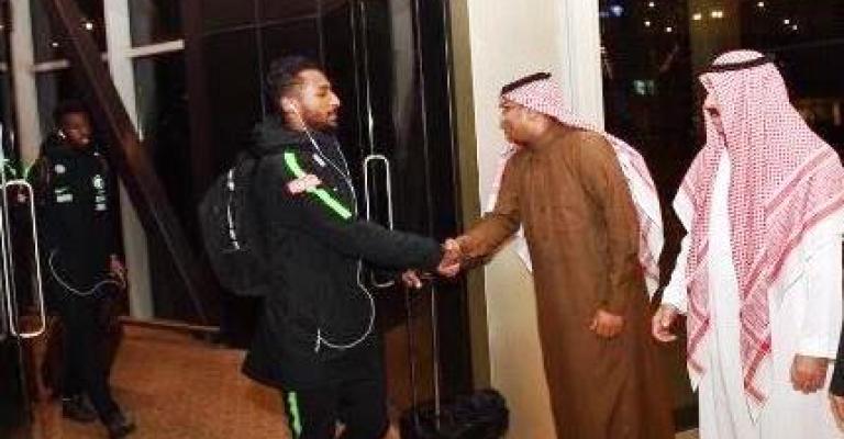المنتخب السعودي يصل عمّان