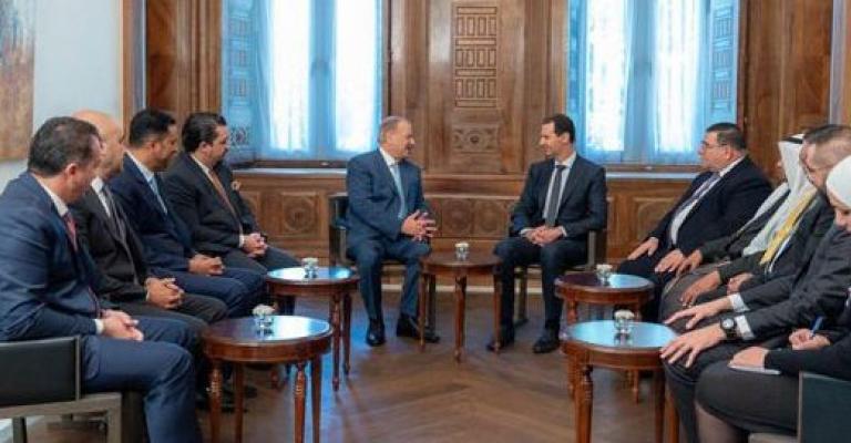 نواب يلتقون الأسد ويؤكدون أهمية تفعيل العلاقات بين البلدين