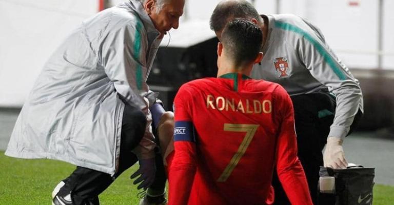 هل يغيب رونالدو عن يوفنتوس بعد إصابته أمام صربيا؟