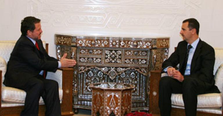 المعتقلون وترسيم الحدود والمياه ابرز قضايا القمة الاردنية السورية