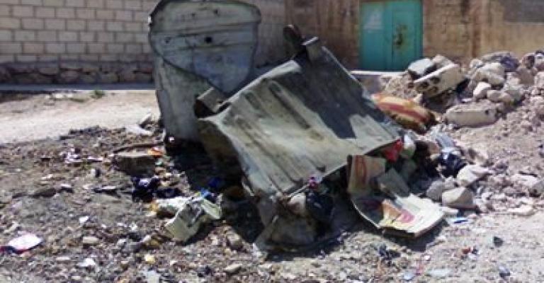 احترس أمامك حاوية مشتعلة في الاغوار!